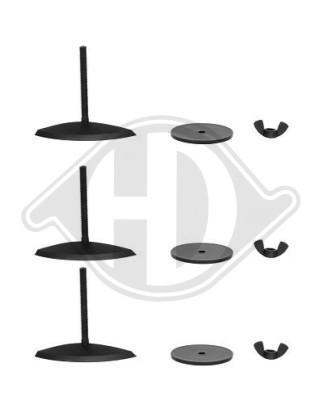Supporto Griglia radiatore Audi A6 (Typ 4B) 01-04 (Cod. D-ZUB00395)