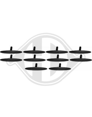 Set Pedane sottoporta Mercedes GLE-Klasse (W166) 15- (Cod. D-ZUB00399)