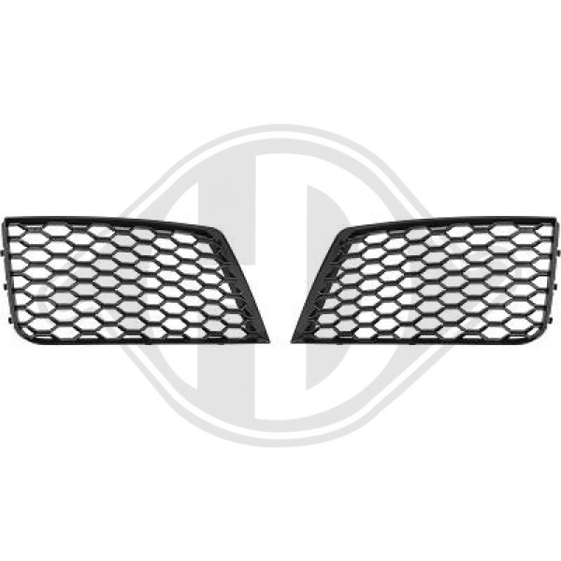 Griglia di ventilazione Paraurti anteriore Audi A3 Berl./Sportb./Cabrio 12-16 (Cod. D-ZUB00416)