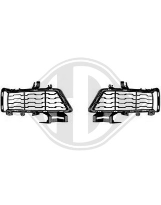 Griglia di ventilazione Paraurti anteriore BMW serie 3 BERL./TOUR.(F30/31) 15-19 (Cod. D-ZUB00427)