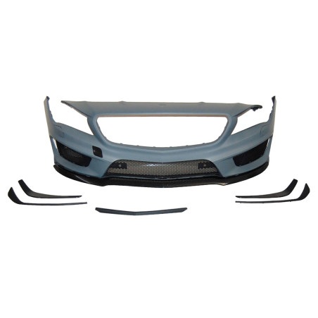 Paraurti Anteriore Mercedes W117 13-15 4P / SW Look AMG A45 (Cod. E-TCM0419)