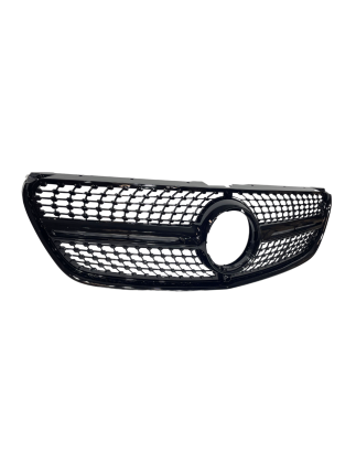 Griglia Mercedes Vito W447 2016-2020 Look Diamond Full Black (Cod. E-TCM0420)