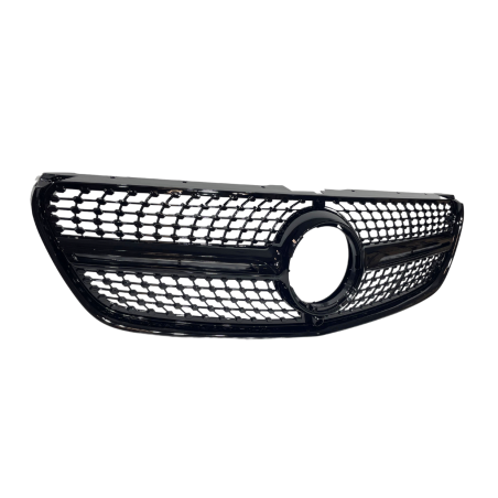 Griglia Mercedes Vito W447 2016-2020 Look Diamond Full Black (Cod. E-TCM0420)