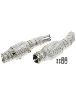 Downpipe con protezione termica and convertitore catalitico Alfa Romeo Giulia 2.9l Turbo QV 952 /...