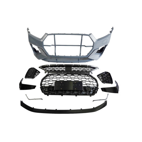 Paraurti Anteriore Audi Q3 2013-2018 Look RSQ3 2019+ (Cod. E-TCA0306)