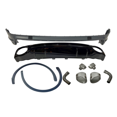Paraurti Posteriore Audi Q5 2021+ Look RSQ5 (Cod. E-TCA0312)