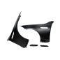 Parafanghi Anteriori Mercedes W206 Sedan/SW/Coupe Look C63 Alluminio (Cod. E-TCM0409)