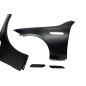 Parafanghi Anteriori Mercedes W206 Sedan/SW/Coupe Look C63 Alluminio (Cod. E-TCM0409)
