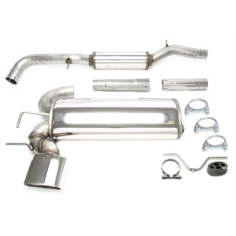 sistema di scarico 1x85x150mm per Audi A3 S3 Quattro 8L (Cod. T-02AU011-21)