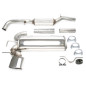 sistema di scarico 1x85x150mm per Audi A3 S3 Quattro 8L (Cod. T-02AU011-21)