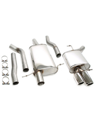sistema di scarico 2x80mm per Audi A4 berlina, -Avant, -Allroad, A5 Coupe, - Sportback,  B8 (Cod. T-