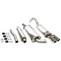 sistema di scarico 2x70mm per Audi 80/90+Coupe  89 (Cod. T-02AU018-15)