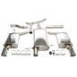 sistema di scarico  1x100mm  per Audi A4 berlina + Avant  8K-B8 / A5  8T-B8 / A5 Cabrio  8F-B8 (Cod.