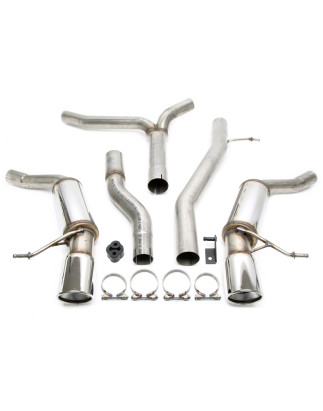 sistema di scarico  1x100mm  per Audi A4 berlina + Avant  8K-B8 / A5  8T-B8 / A5 Cabrio  8F-B8 (Cod.