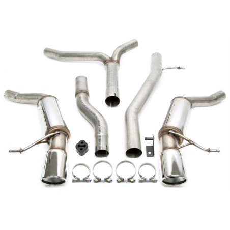 sistema di scarico  1x100mm  per Audi A4 berlina + Avant  8K-B8 / A5  8T-B8 / A5 Cabrio  8F-B8 (Cod.