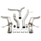 sistema di scarico  1x100mm  per Audi A4 berlina + Avant  8K-B8 / A5  8T-B8 / A5 Cabrio  8F-B8 (Cod.