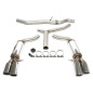 sistema di scarico  2x80mm per Audi A4 berlina + Avant  8K-B8 / A5  8T-B8 / A5 Cabrio  8F-B8 (Cod. T