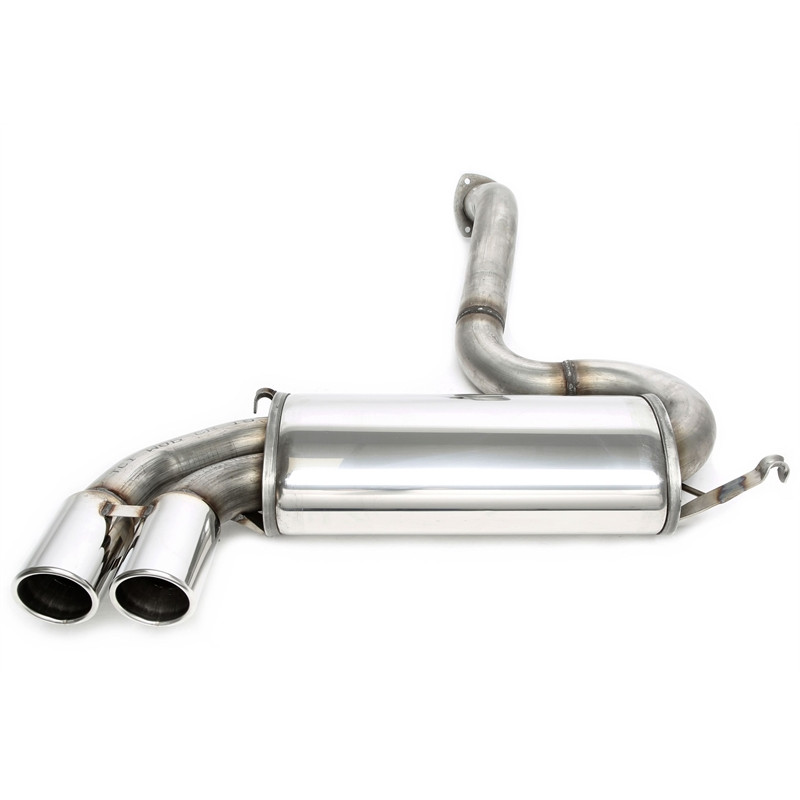 sistema di scarico 2x80mm per Audi Quattro  85, 90 Quattro  89Q, Coupe Quattro/S2  89Q (Cod. T-02AU0