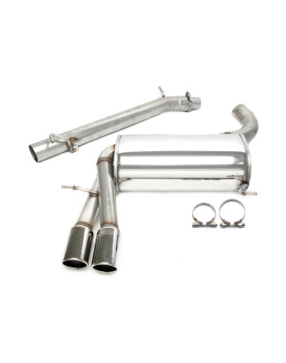 sistema di scarico 2x80mm per Audi A3/S3 Sportback  8P (Cod. T-02AU043-8)