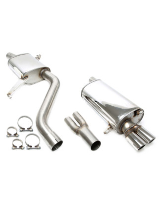 sistema di scarico 2x70mm per Audi 100 S4  C4-4A / A6-S6/S6 Plus  C4-4A (Cod. T-02AU044-15)