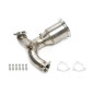 Downpipe tranne convertitore catalitico per Aud A4 S4, A5 S5,  W8-B9 (Cod. T-06AU013)
