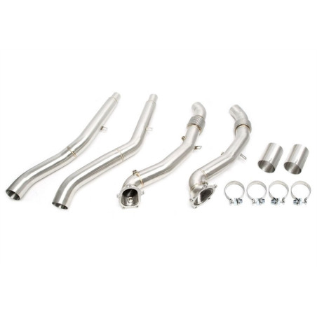 Downpipe per Audi A6 -S6,RS6, A7-S7, RS7 Sportback (Cod. T-06AU014)