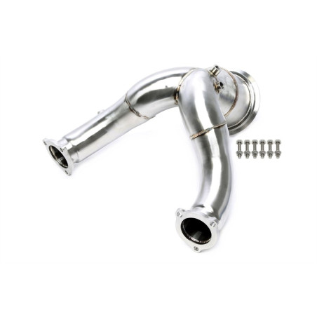 Downpipe con convertitore cataliticoper Audi A4-S4, A5-S5  W8-B9 (Cod. T-06AU016)