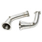 Downpipe tranne catalystper Audi A4-RS4, A5-RS5  B9 (Cod. T-06AU018)