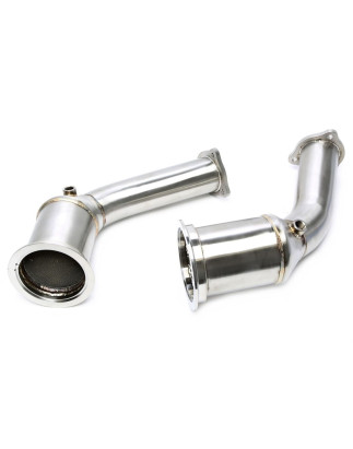 Downpipe con convertitore cataliticoper Audi A4-RS4, A5-RS5  B9 (Cod. T-06AU020)