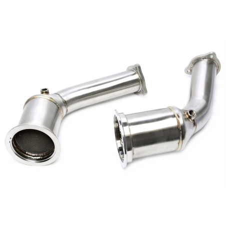 Downpipe con convertitore cataliticoper Audi A4-RS4, A5-RS5  B9 (Cod. T-06AU020)