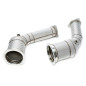 Downpipe con protezione termica and convertitore cataliticoper Audi A4-RS4, A5-RS5  B9 (Cod. T-06AU0