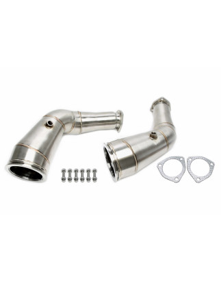 Downpipe tranne convertitore cataliticoper Audi A6-RS6 C8, A7 Sportback-RS7 (Cod. T-06AU022)