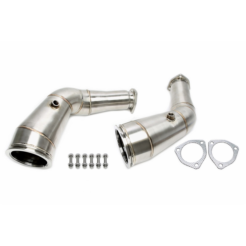 Downpipe tranne convertitore cataliticoper Audi A6-RS6 C8, A7 Sportback-RS7 (Cod. T-06AU022)