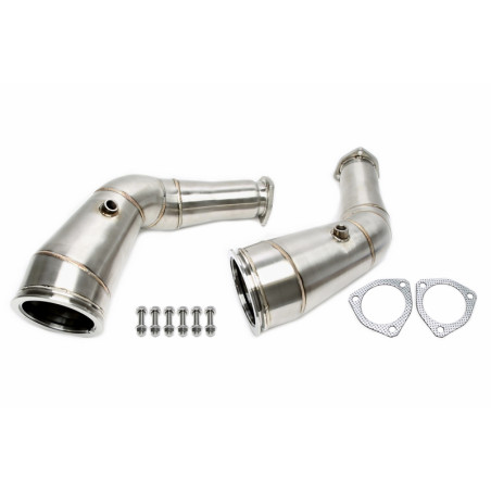 Downpipe tranne convertitore cataliticoper Audi A6-RS6 C8, A7 Sportback-RS7 (Cod. T-06AU022)