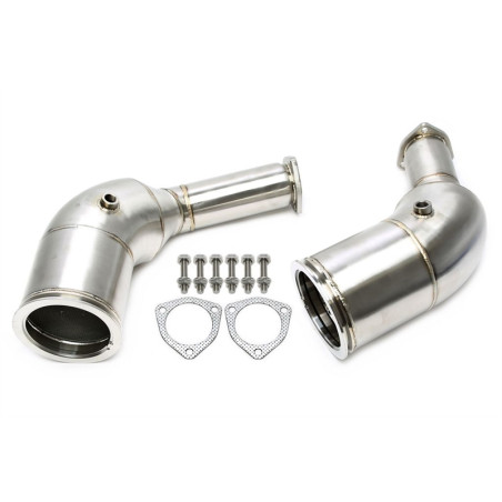 Downpipe con convertitore cataliticoper Audi A6-RS6 C8, A7 Sportback-RS7 (Cod. T-06AU024)