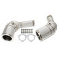 Downpipe con protezione termica and convertitore cataliticoper Audi A6-RS6 C8, A7 Sportback-RS7 (Cod