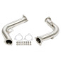 Downpipe tranne catalyst per Audi A4/S4 (B8), A5/S5 (B8), A6 (C7), A8 (D4), Q5 (8R) (Cod. T-06AU027)