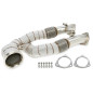 Downpipe con protezione termica and convertitore cataliticoper Audi TT-RS 8J, A3 Sportback RS3 8P...