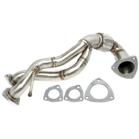 Downpipe con flextube before Y-Pipeper Audi TT  8N (Cod. T-06AU042)