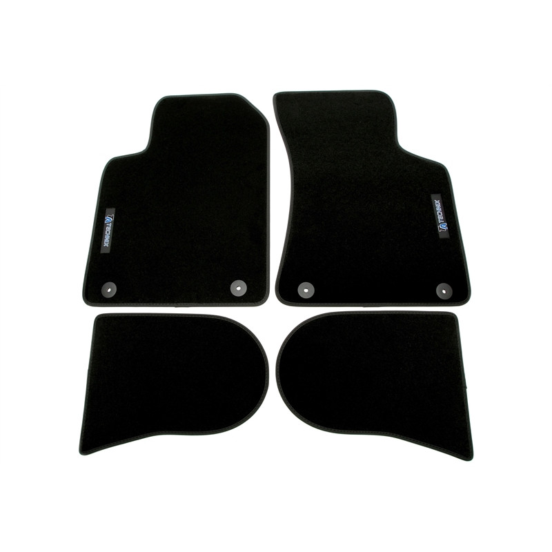 Set tappeti per auto con Logoper Audi TT  8N (Cod. T-34AU01)