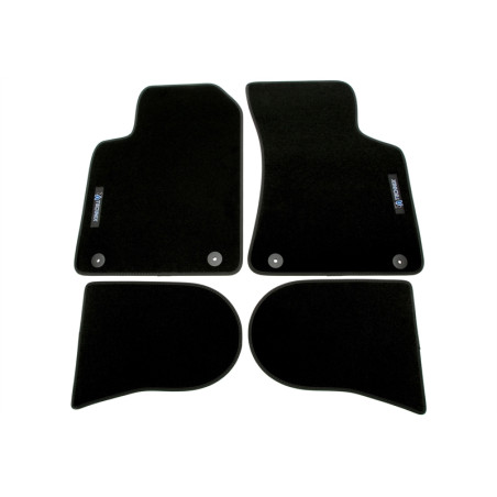 Set tappeti per auto con Logoper Audi TT  8N (Cod. T-34AU01)