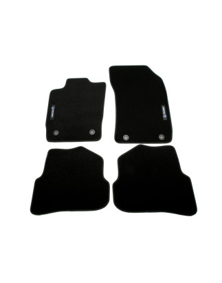 Set tappeti per auto con Logo per Audi A1  8X (Cod. T-34AU04)