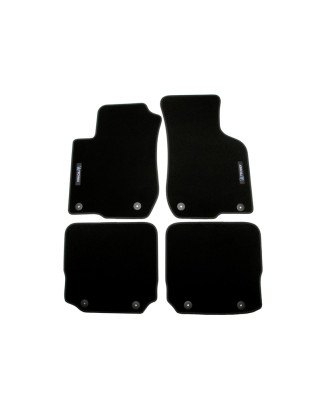 Set tappeti per auto con Logo per Audi A3  8L (Cod. T-34AU10)