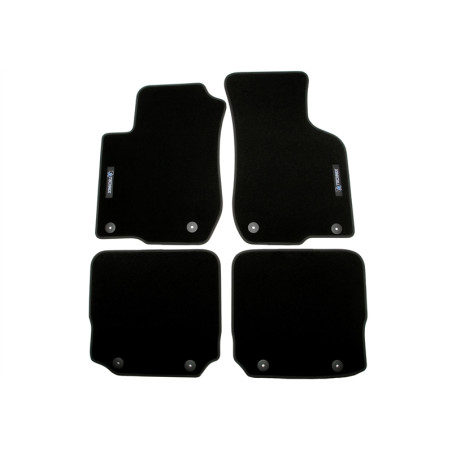 Set tappeti per auto con Logo per Audi A3  8L (Cod. T-34AU10)