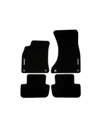 Set tappeti per auto con Logo per Audi A5 Sportback  8T (Cod. T-34AU13)