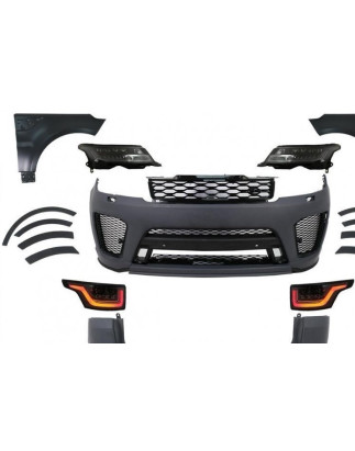 Kit Estetico Range Rover Sport 2013-2017 Look 2018 SVR (Cod. E-TCLR040)