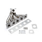  stainless steel turbo collettore per Audi 80/100/200/A6/Coupe/Quattro S2/RS2/S4/S6/5-cyl 20V (Cod. 