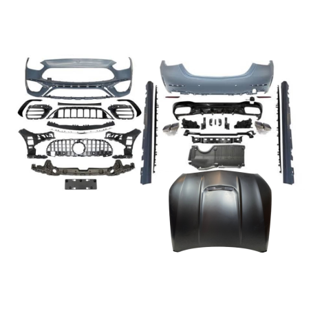 Kit Estetico Mercedes W206 4 Porte Look AMG C63 (Cod. E-TCM0361036803920412)