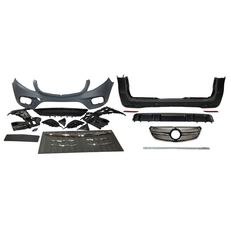 Kit Estetico Mercedes Vito W447 2016-2020 Look AMG (Cod. E-TCM035903600363)