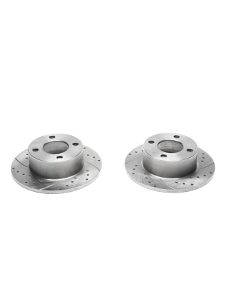 set dischi freno sportivi  post. per Audi 100 (Cod. T-EVOBS1070P)